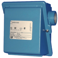 United Electric Pressure Switch, 400 Series Type H400 Models 550 to 555