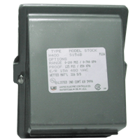 United Electric Pressure Switch, 400 Series Type H400 Models S126B to S164B