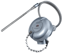 United Electric Terminal Head Style RTD Temperature Sensor, Style 65