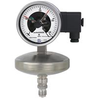 WIKA Absolute Pressure Gauge with Switch Contact, Model 532.53+8xx