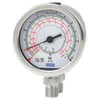 WIKA Differential Pressure Gauge, Model 732.18, 733.18