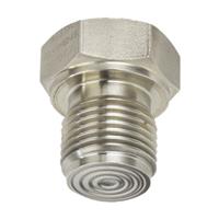 WIKA Threaded Process Connection Small Diaphragm Seal, Model 990.36
