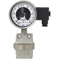 WIKA Differential Pressure Gauge with Switch Contact, Model DPGS43.100, DPGS43.160