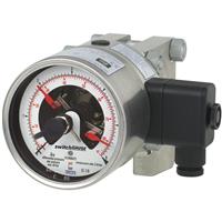 WIKA Differential Pressure Gauge with Switch Contact, Model DPGS43HP.100, DPGS43HP.160