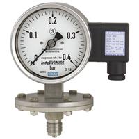 WIKA Diaphragm Pressure Gauge with Output Signal, Model PGT43.100, PGT43.160