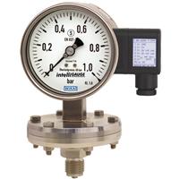 WIKA Diaphragm Pressure Gauge with Output Signal, Model PGT43HP.100, PGT43HP.160
