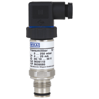 WIKA Flush Pressure Transmitter for Viscous and Solids-Containing Media, Model S-11