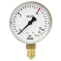 Wika Bourdon tube pressure gauge, Model 111.11