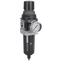 Wilkerson B28 Series Modular Filter/Regulator, Port Sizes 3/8, 1/2, 3/4; Flows to 235 SCFM