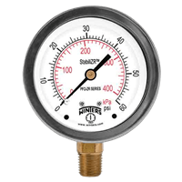 Winters Instruments StabiliZR Stainless Steel Pressure Gauge, PFQ-ZR