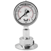 Winters Instruments 3A All-Purpose Quality Sanitary Gauge, PSQ