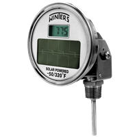 Winters Instruments Solar Digital Bi-Metal Thermometer, THS