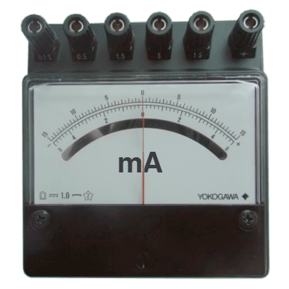Yokogawa Miniature Portable Ammeter & Voltmeter, 2051
