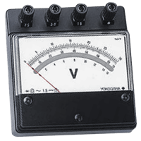 Yokogawa Miniature Portable Ammeter & Voltmeter, 2052