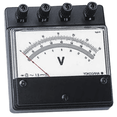 Yokogawa Miniature Portable Ammeter & Voltmeter, 2052