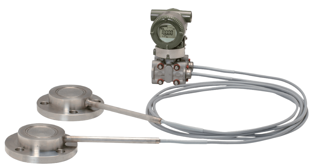 Yokogawa Differential Pressure Transmitter with Remote Diaphragm Seals, EJA118E