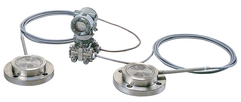 Yokogawa Differential Pressure Transmitter with Remote Diaphragm Seals, EJA118N