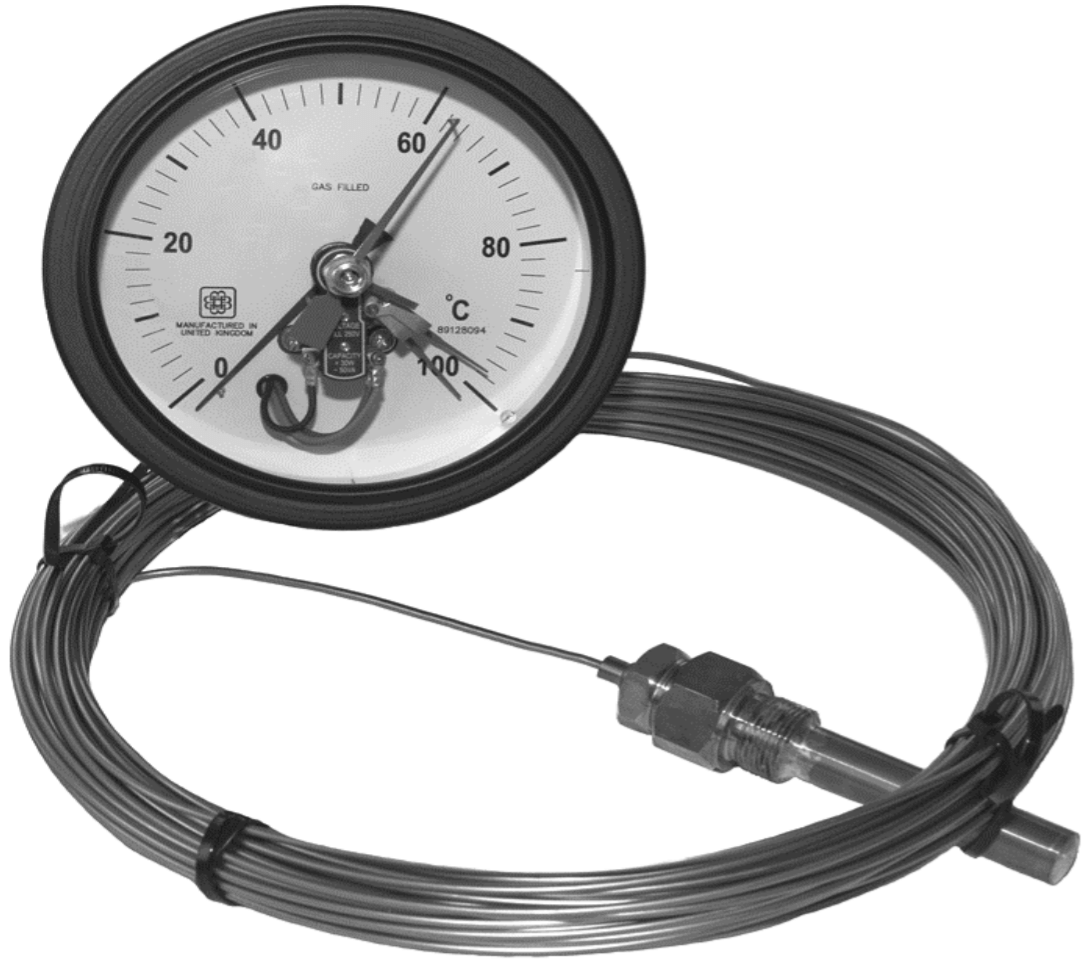 Budenberg 95FG/211FG Gas Expansion Thermometer