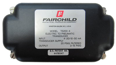 Model T5200 Fast Response I/P, E/P Pressure Transducer