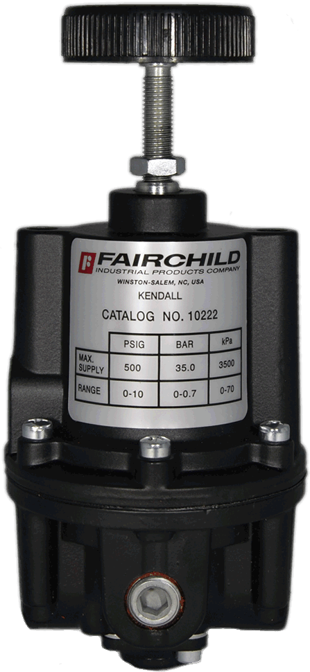 Fairchild Kendall Model 10 Pressure Regulator 500psi Max for sale online 