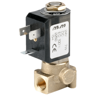 LC297 2/2-Way Latching Solenoid Valve, G 1/8"