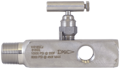 V-518 Multi-Port Gauge Valve