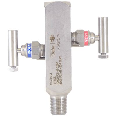 V-570 Block & Bleed Valve