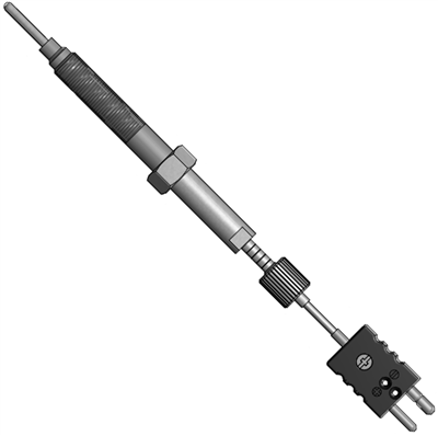 MgO and Adjustable Tip Melt-Bolt Thermocouple