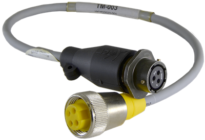4-Pin to Amphenol 3-Pin Cross Cable, Female to Female, NCNR