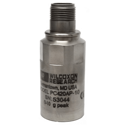 PC420A Series RMS & Peak Acceleration Loop Powered Sensor